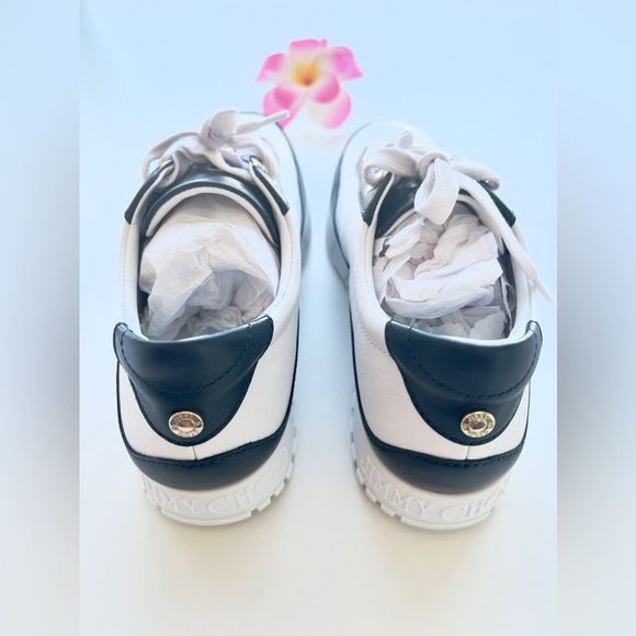 JIMMY CHOO Monza Sneakers Sz. 37.5 IT - Picture 9 of 14